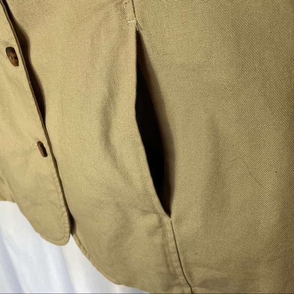😊Host Pick😊Duluth Trading Co. Khaki Jacket - Picture 4 of 9